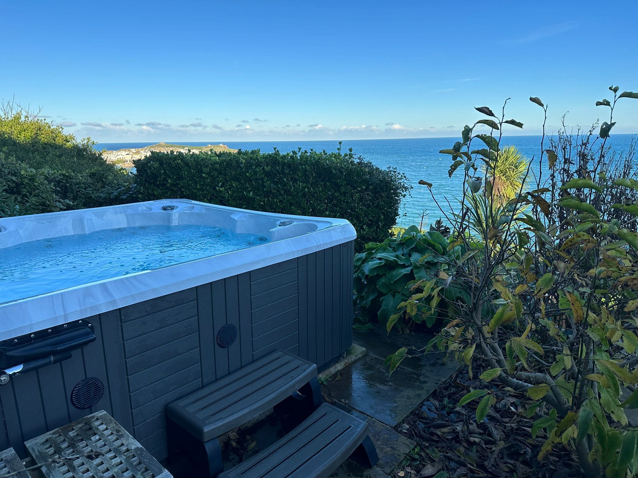 garden hot tub